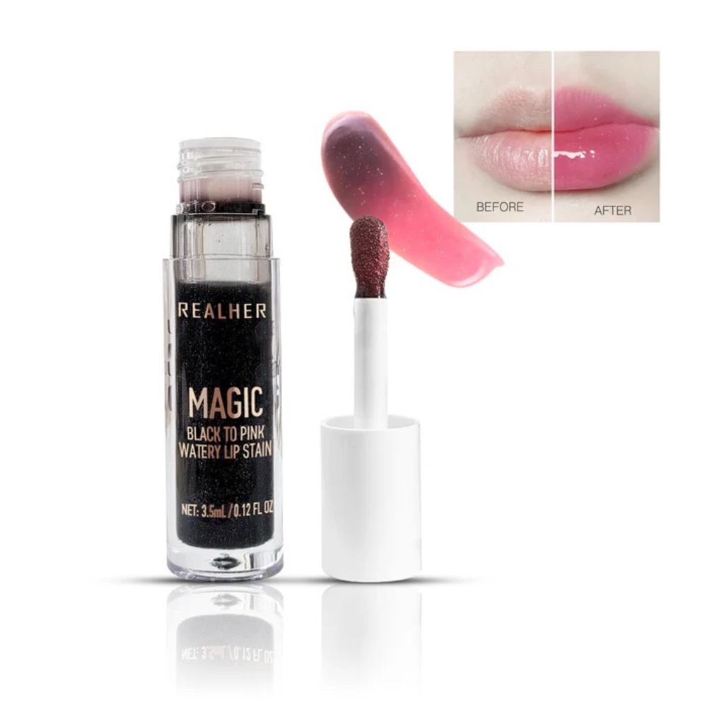 RealHer Magic Black To Pink Lip Stain - Picture 3 of 6